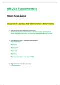 NR224 / NR 224: Fundamentals Exam 2 (Fall 2020) Chamberlain College of Nursing