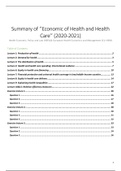 Economics of Health and Healthcare