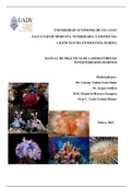 Manual de Laboratorio de Invertebrados marinos
