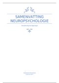 Samenvatting  Neuropsychologie Vives Kortrijk (Verkorte leerroute )