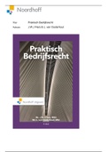 Samenvatting Praktisch Bedrijfsrecht, ISBN: 9789001899745  Noordhoff