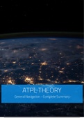 ATPL Theory - General Navigation Summary