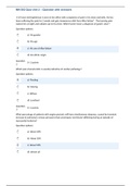 Exam (elaborations) MN 502 Quiz Unit 2 – Question with Answers 