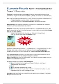 Samenvatting Pincode 4/5/6 vwo Leerwerkboek Katern Schaarste en Ruil H1 
