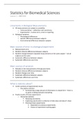Lecture notes Skills for the Biosciences (4BBY1050)