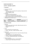Business Management 142 module summary notes