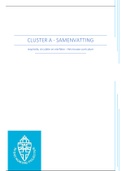 Cluster A - Samenvatting - Respiratie, Circulatie en Nierfalen