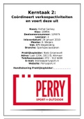 Perry Sport - Kerntaak 2: Coördineert verkoopactiviteiten en voert deze uit