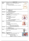 Endocrine Block Chart
