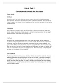Essay Unit 4 - Development Through the Life Stages Task 2 P2 P3