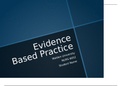 NURS 6052 Module 2 (Weeks 2-3) Assignment; Evidence-Based Project, Part 1; An Introduction to Clinical Inquiry