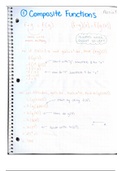  Grade 11 Functions exam summary notes, IB MATH: Functions unit