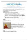 Aardrijkskunde De Geo VMBO kgt 1e jaar&period; Hoofdstuk 4 INDIA uitgebreide samenvatting