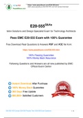EMC E20-555 Practice Test, E20-555 Exam Dumps 2020 Update