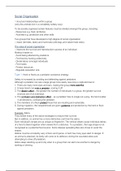 Grade 12 IEB Life Sciences/Biology Notes -  Social Organisation  (Environmental Studies)