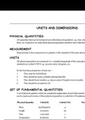 units and dimension notes ; get vectors notes free 