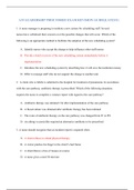 ATI LEADERSHP PROCTORED EXAM REVISION STUDY GUIDE(LATEST)