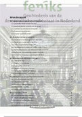 Samenvatting Geschiedenis van de democratische rechtstaat in Nederland