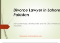 Best Law Firm in Lahore by Best Divorce Lawyers in Lahore