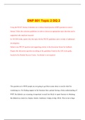 DNP 801 Topic 2 DQ 2  (Graded A+)