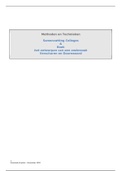 Samenvatting Het ontwerpen van een onderzoek, ISBN: 9789462365070  Methoden Van Wetenschappelijk Onderzoek