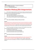 NURS 618 - Saunders Medsurg Skin Integumentary(Updated).