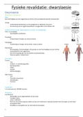 Samenvatting fysieke revalidatie 3 