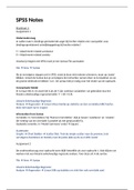 SPSS Practica Manual + Uitleg