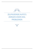 Maatschappelijke problemen zelfrijdende auto's (Verslag)