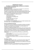 Samenvatting bedrijfskunde integraal H10 Bedrijfskundige methoden en technieken