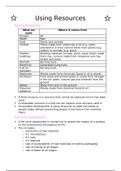 AQA GCSE Chemistry Revision Notes Bundle