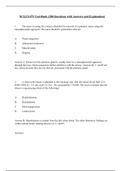 Exam (elaborations) NCLEX PN