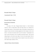 BFP2_Task_2_pass Research Study Critique Assessment Code:  C226
