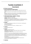 volledige samenvatting fysieke revalidatie 3 deel Inge