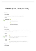 BUSI 300 QUIZ 3-(New 7 Versions), 210 QA, BUSI 300 BUSINESS COMMUNICATIONS, Best for Exam