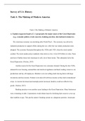 C12-Task 4&colon;1Survey of U&period;S&period; History Task 4&colon; The Making of Modern America   Task 4&colon; The Making of Modern America A&period; Explain &lpar;suggested length of 2&ndash;3 paragraphs&rpar; the major causes of the Great Depression &lpar;e&period;g&period;&comma; economic policies&comma; trade concerns&comma; banking pract