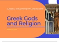Ancient Greece - Gods and Religion (Classics, Classical Civilisation)