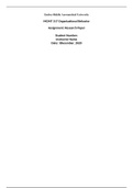 [Solved] MGMT 317 Organizational Behavior Research Paper Emirates