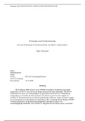 Essay Wetenschapsfilosofie PB1302 (Eindcijfer 8) Scheidslijn tussen Wetenschap en Pseudowetenschap