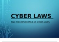 CYBER LAWS AND ETHICS