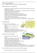Matric CAPS Geography Geomorphology Notes 