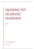 Inleiding tot de macro-economie samenvatting 2018-2019