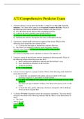 ATI Comprehensive Predictor Exam