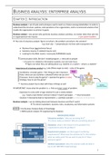 Summary Enterprise Analysis (KUL)