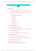 PN 1 Final Exam study guide_Latest complete A+ guide.
