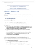 Samenvatting  Ondernemingsrecht DEEL 2.1 (12/20)