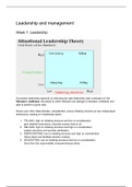 Complete Summary  Leadership and management2020-2021 (6012S0051Y)