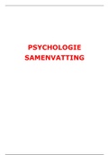 Samenvatting Psychologie de essentie