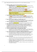 NR 509 Week 2 Quiz Review Study Guide[Latest Graded A]: NR 509 Chamberlain College Of Nursing