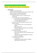 Psychosocial Development test_3 (1) Middle Childhood Psychosocial Development study guide notes